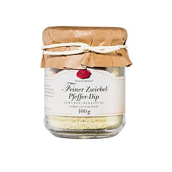 Zwiebel Pfeffer Dip im 100g Glas