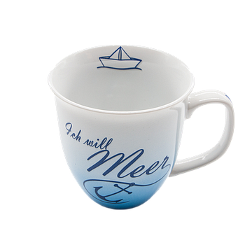 Hösti-Maritim Becher Ich will Meer 